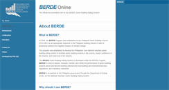 Desktop Screenshot of berdeonline.org