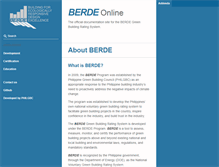 Tablet Screenshot of berdeonline.org